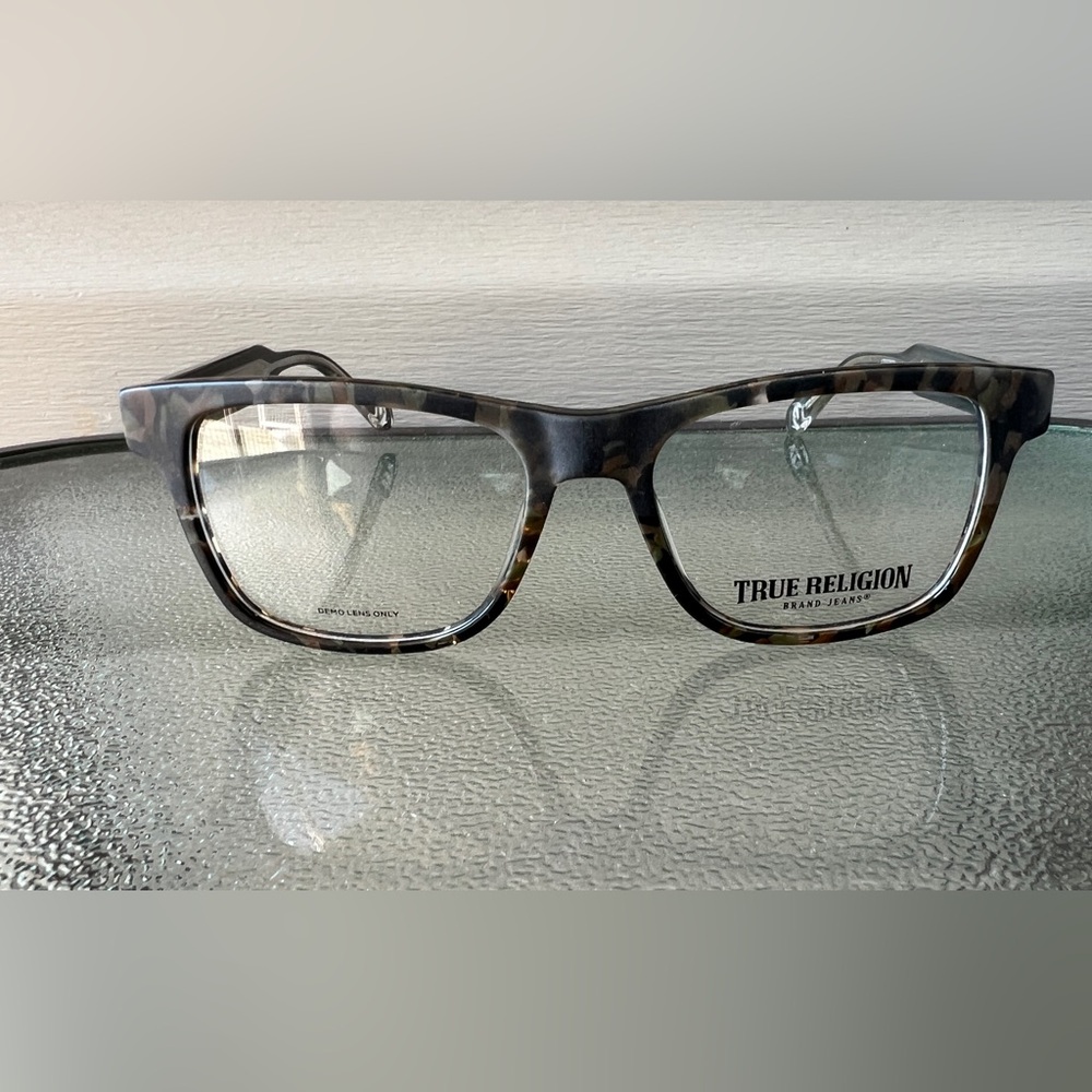 NWE- True Religion Men’s Eyeglasses T4011 55-18-145 Frame Only No Box